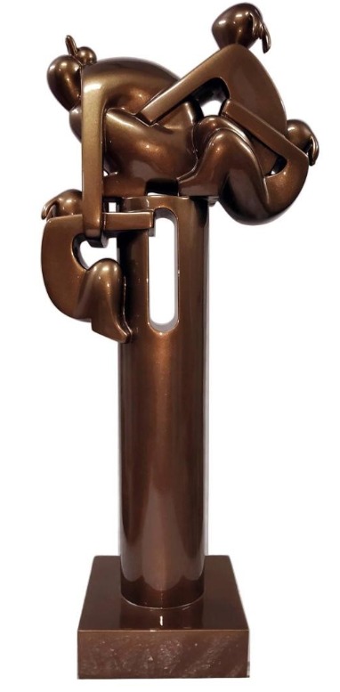 untitled , size 12 x7 x 28 inches Fiberglass